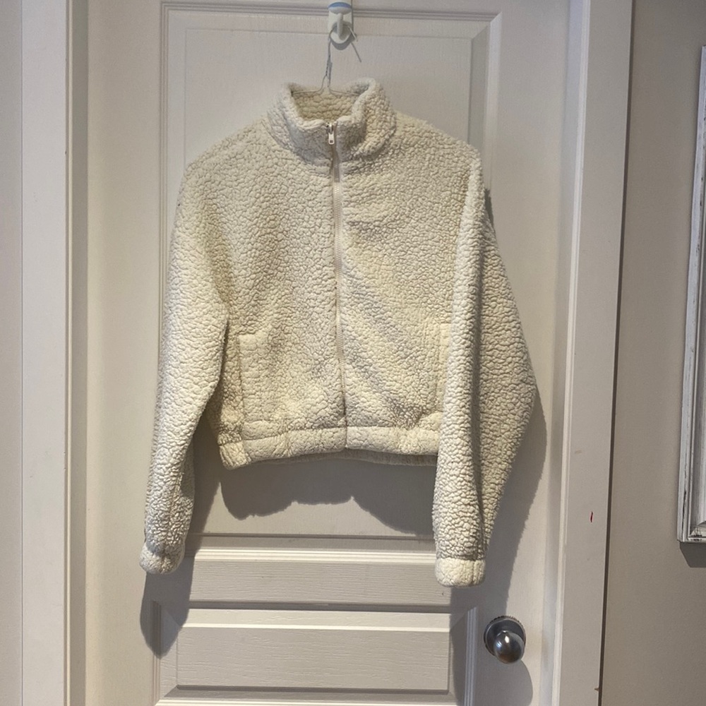 fluffy sweater